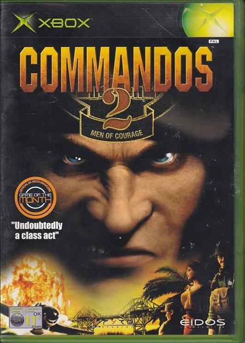 Commandos 2 Men of Courage - XBOX -  (B Grade) (Used) (Eng)